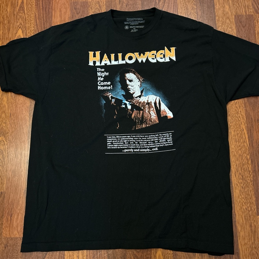 Halloween Movie Michael Myers Graphic Tshirt Size 2XL